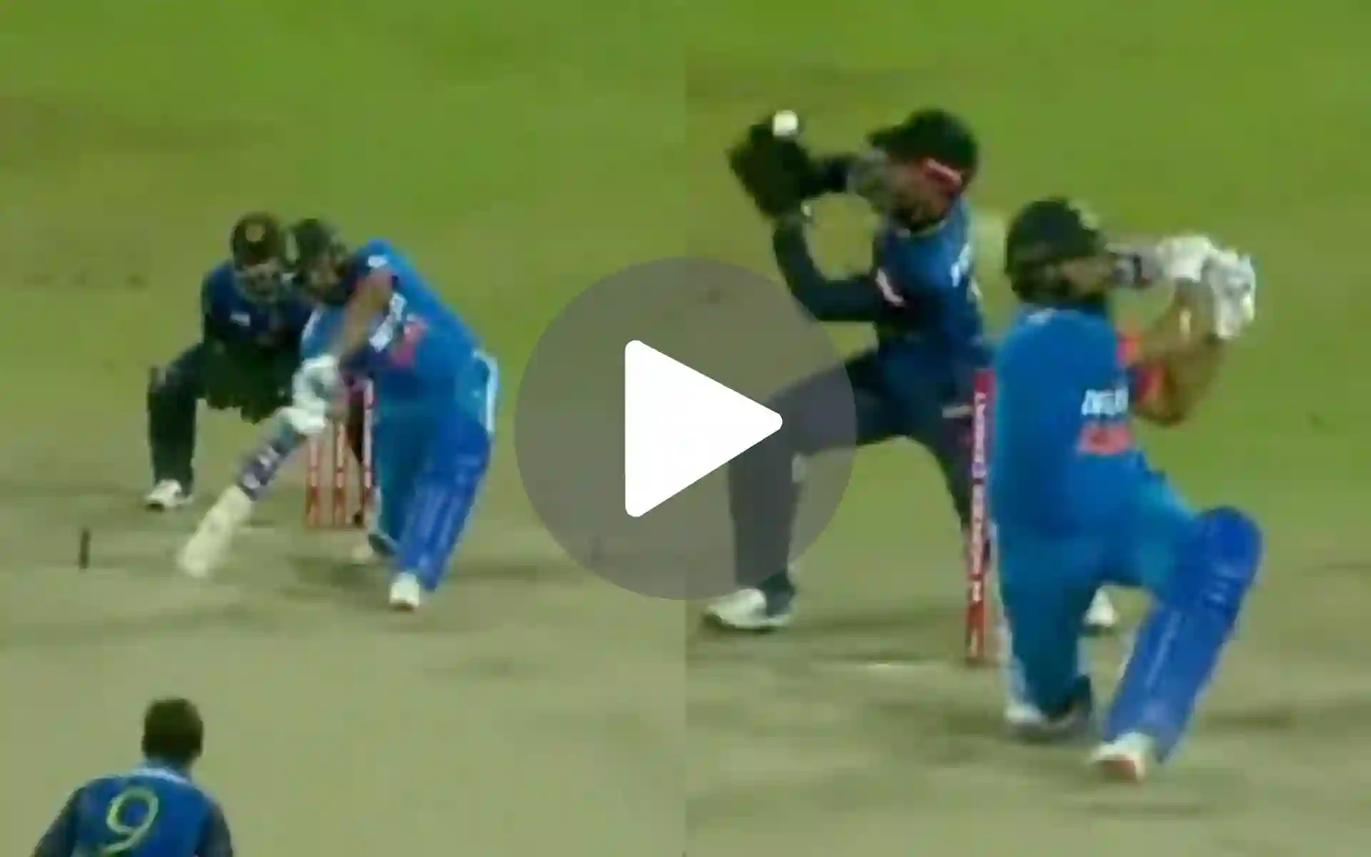 Wellalage Gets Dangerous-Looking Rohit Sharma On 35 As IND Lose Both Openers - Watch